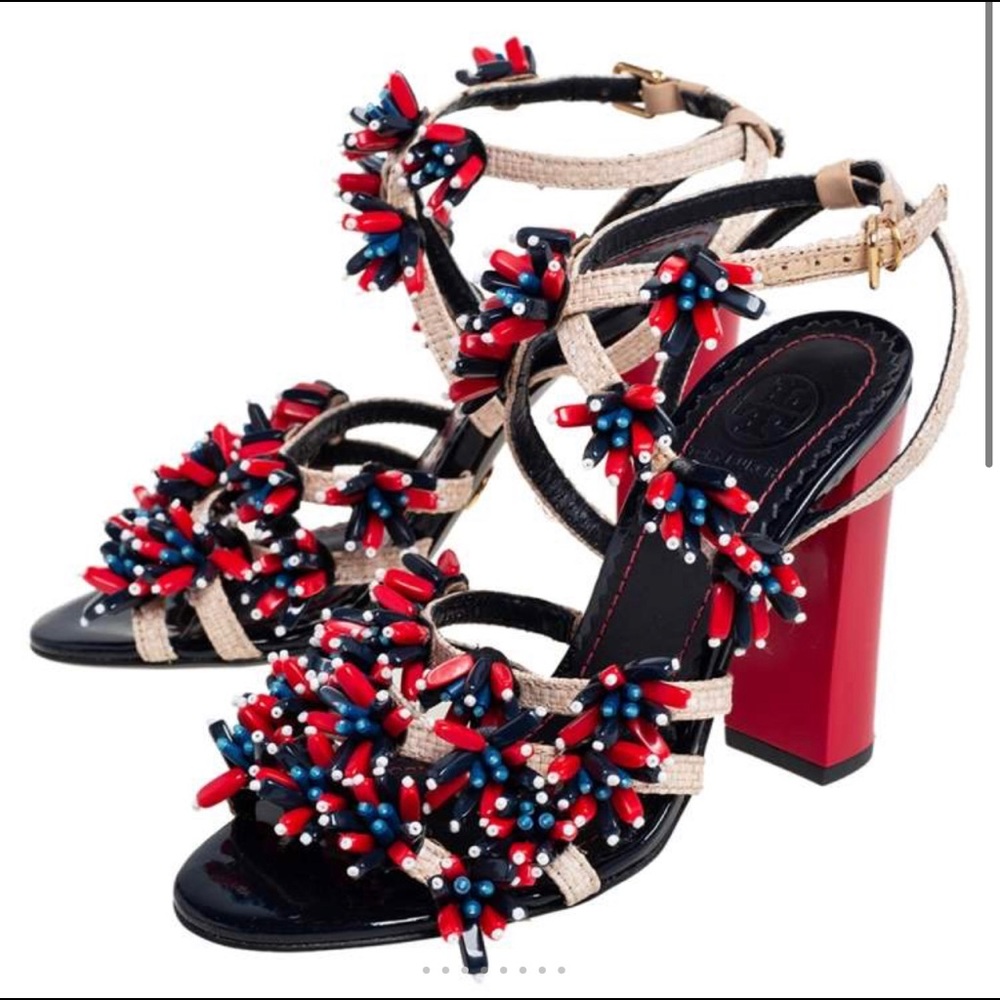Tory Burch sandals 7.5 worn twice